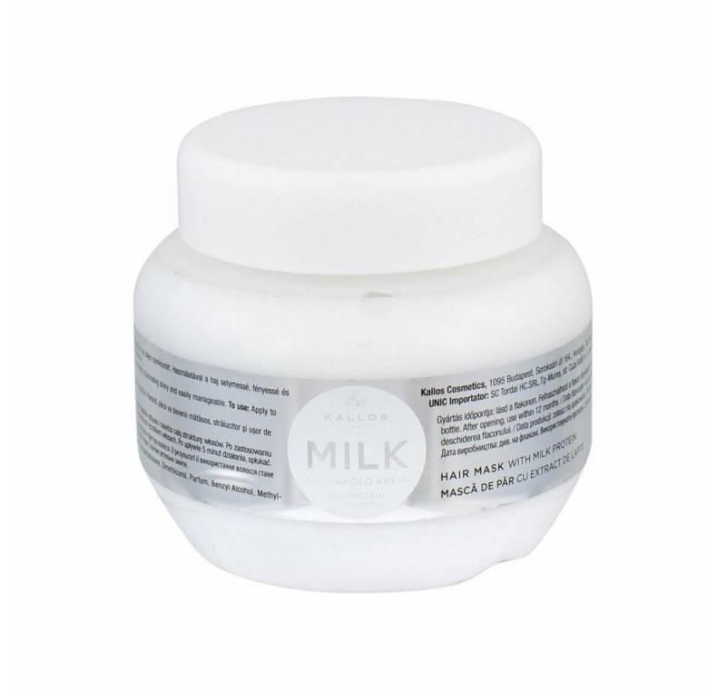 Kallos Cosmetics Haarkur Milk Hair Maske with Milk Protein 275ml von Kallos Cosmetics