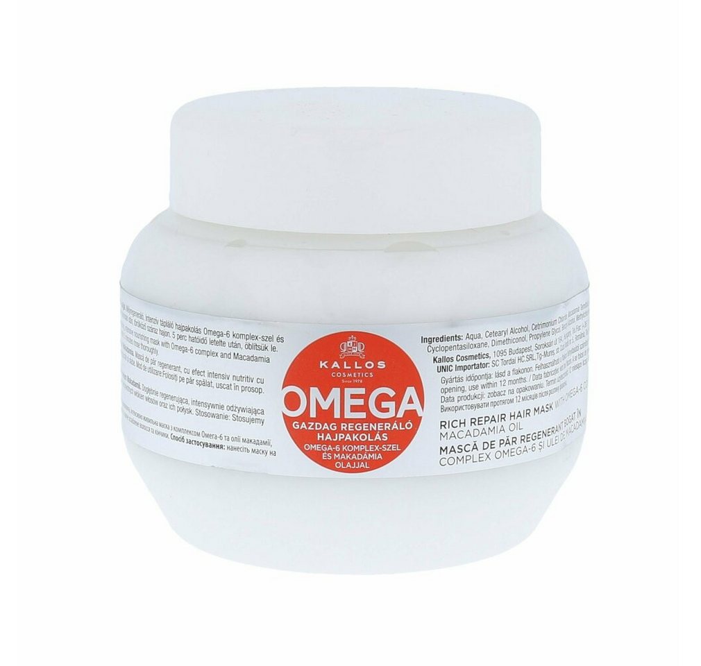 Kallos Cosmetics Haarmaske Omega 275ml von Kallos Cosmetics