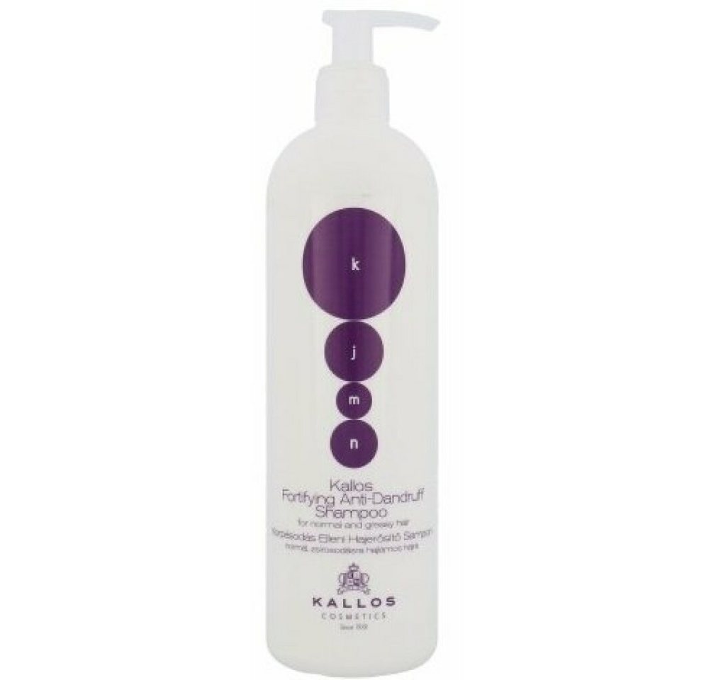 Kallos Cosmetics Haarshampoo KJMN Stärkendes Anti-Schuppen Shampoo 500ml von Kallos Cosmetics