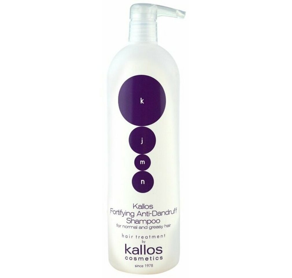 Kallos Cosmetics Haarshampoo Kallos KJMN Stärkendes Anti-Schuppen-Shampoo 1000ml von Kallos Cosmetics