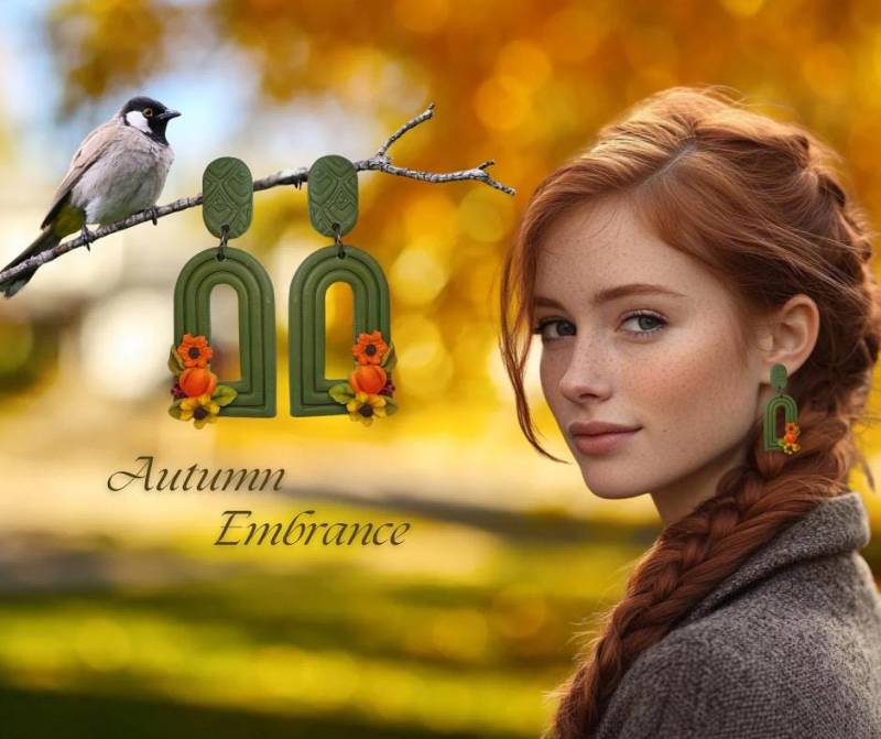 Herbst Ohrringen von KalmarArtDeutschland