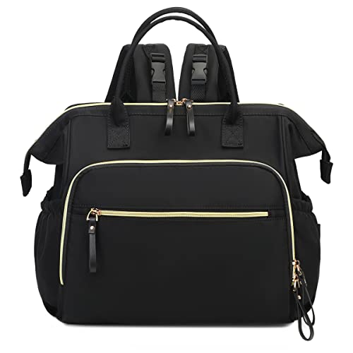 Große Kapazität Windel Tasche wasserdicht Nylon 3-Wege Reisetasche und eine einzelne Schultertasche mit Diebstahltasche von KaloKLU