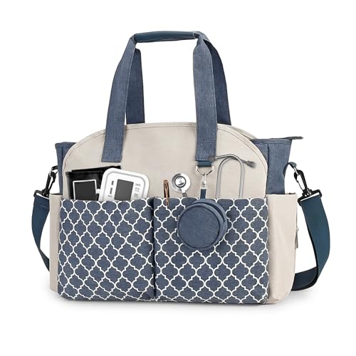 Nurse Bag for Work, Nurse Tote Bag, Nursing Bag with Multiple Pockets for Nurse and Working Women von KaloKLU