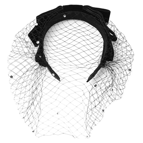 Glitzerndes Strass-Netz-Stirnband, verstellbar, Haar-Accessoire, 1920er-Jahre-Fascinator, Kopfschmuck für Damen, Abschlussball Glitzerndes Strass-Netz-Stirnband, verstellbar, Haar-Accessoire, 1920er-Jahre-Fascinator, Kopfschmuck für Damen, Abschlussball von Kalttoy