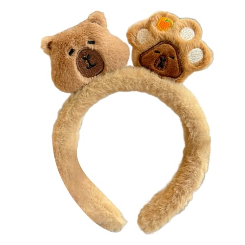 Kalttoy Capybaras Stirnbänder Cosplay Puppen Kopfbedeckung Haarbänder Haarklammer Make-up Waschen Gesicht Haarbänder Geburtstag Party von Kalttoy