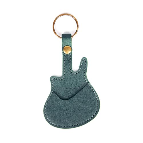 Kalttoy Gitarrenplektrum-Sammeltasche, Plektrum-Organizer, Gitarrenform, multifunktionale Aufbewahrungstasche für Gitarrenplektren, tragbares Gitarrenplektrum für Musiker, grün Kalttoy Gitarrenplektrum-Sammeltasche, Plektrum-Organizer, Gitarrenform, multifunktionale Aufbewahrungstasche für Gitarrenplektren, tragbares Gitarrenplektrum für Musiker, grün von Kalttoy