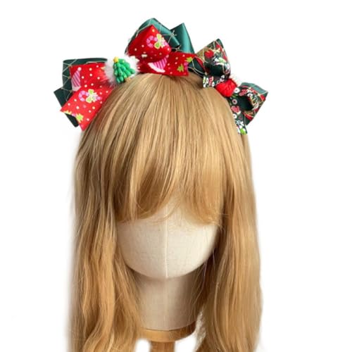 Kalttoy Weihnachtsmütze Mit Niedlichen Hirschgeweih Lolitas Haarspange Handgemachte Lolitas Haarschmuck Nette Haar Stirnband Für Mädchen Lolitas Haarspange von Kalttoy