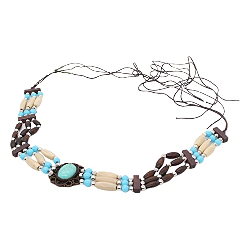 Kalttoy Westernhut Gürtel DIY Western Perlen Hutband Cowboy Hut Band American Hat Band Leder Hutbänder Hutband Leder Hutbänder von Kalttoy