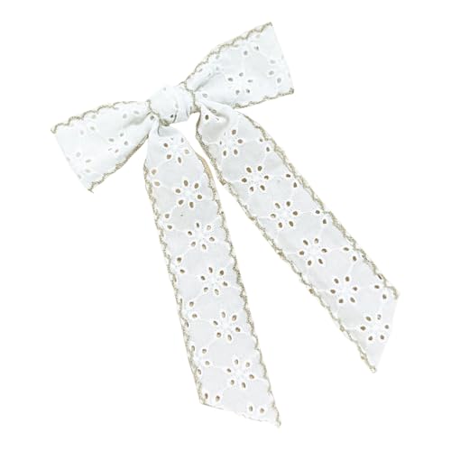 Modische Haarnadel, elegante Blumen-Haarspange, elegant, schlicht, Strauß, Kopfbedeckung, süße große Spitze, Haarschleifen für Hochzeiten von Kalttoy