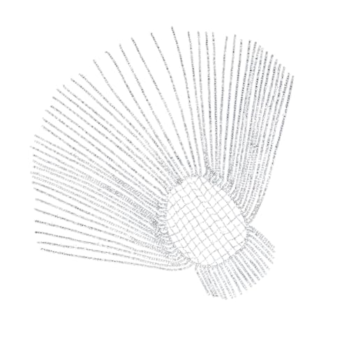 Modische Perlenquasten Stirnband Kette für Frauen wie Strass Hochzeit Party Zubehör Haarschmuck Verwendung Strass Haarkette Kopfschmuck von Kalttoy