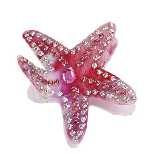 Strand-Seestern-Haarklammer für Damen, einzigartige Stile, Haarspange, Urlaubs-Haarspange für Strandurlaub und den täglichen Gebrauch von Kalttoy
