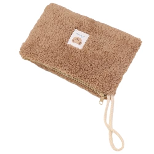 Trendige Make-up-Tasche, Reise-Make-up-Organizer, tragbare Make-up-Aufbewahrungstasche, khaki von Kalttoy