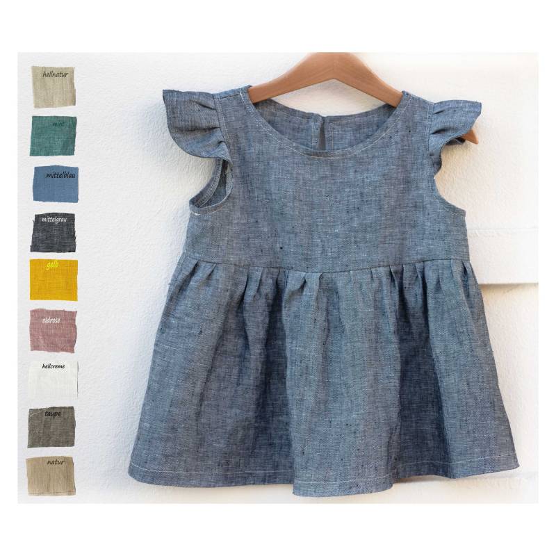 Bluse Tunika Leinen Flügelärmel Bluse Tunika Leinen Flügelärmel von Kalyana
