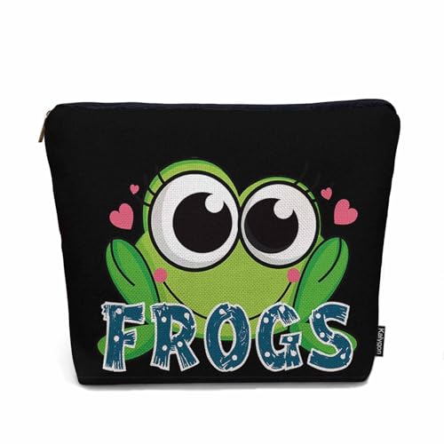 Kalygon Make-up-Tasche mit Hundepfoten-Motiv, für Geldbörse, bunte Katzenpfoten, Hunde-Druck, Reise-Kulturbeutel, Kosmetiktasche, Make-up-Tasche, Flachs, Make-up-Tasche, Stiftebeutel für Mann und von Kalygon