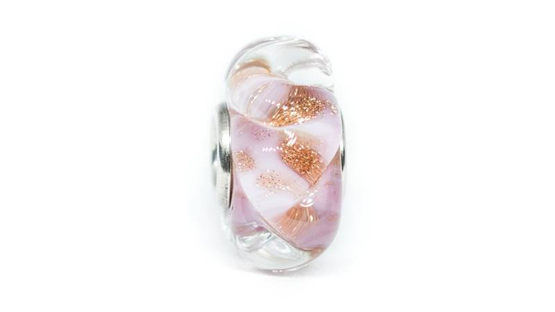 Handgefertigte Glasperle Mit Silberröhrchen Handgefertigte Glasperle Mit Silberröhrchen von KamaneJewelry