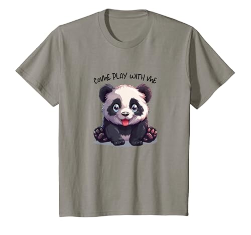 Kinder Panda Panda, Panda ABC, Panda Schlafkleidung, Pandaliebe T-Shirt von Kamboo