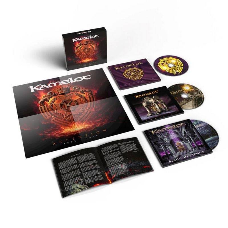 Ascension (1995 - 1998) von Kamelot - 3-CD (Boxset, Deluxe Edition) von Kamelot