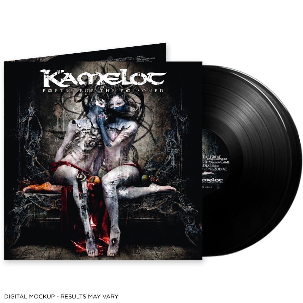 Kamelot Poetry for the poisoned LP multicolor von Kamelot