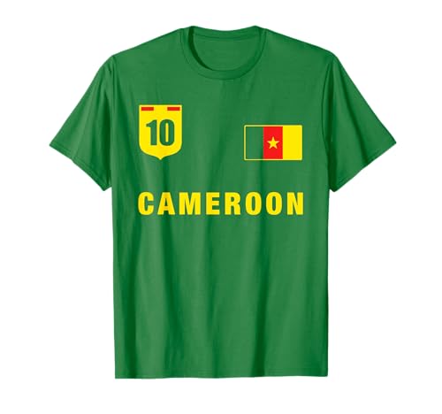 Kamerun Outfit grün Kamerun Bekleidung Design Männer Frauen T-Shirt Kamerun Outfit grün Kamerun Bekleidung Design Männer Frauen T-Shirt von Kamerun Fahne Outfits Männer Frauen Jungen Mädchen