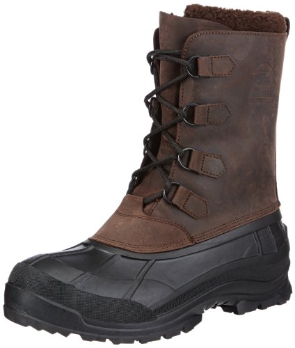 Kamik ALBORG Herren Warm gefütterte Schneestiefel, Braun (GAU_GAUCHO BROWN), 41 EU (8 US) von Kamik