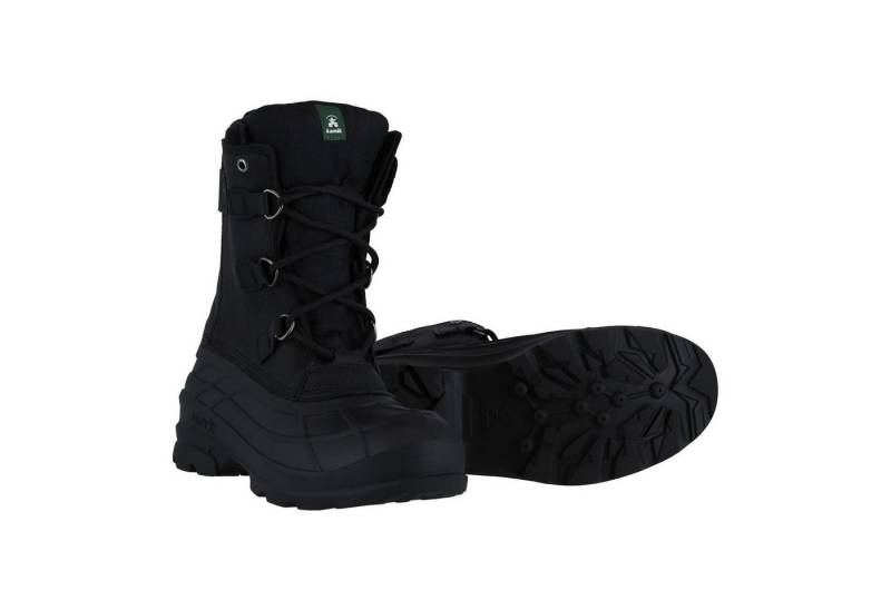 Kamik Alborg Plus (Leder, wasserdicht) schwarz Herren Winterstiefel von Kamik