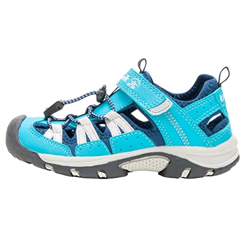 Kamik Unisex Kinder Wildcat Flache Sandale, Teal, 37 EU Kamik Unisex Kinder Wildcat Flache Sandale, Teal, 37 EU von Kamik