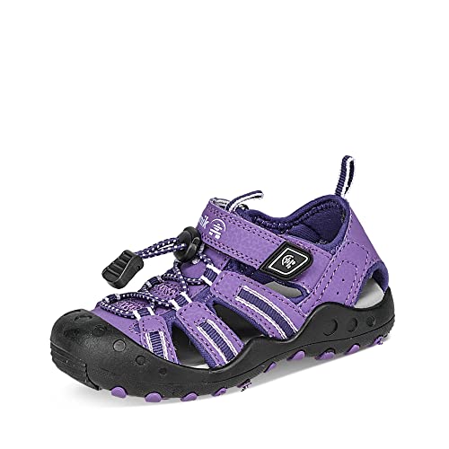 Kamik Jungen Unisex Kinder Crab Sandale, Purple/Orchid, 27 EU von Kamik