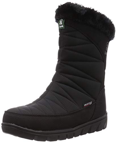 Kamik Damen HANNAHMID NK2255 Halblange Stiefel, Schwarz BLK, 38 EU von Kamik