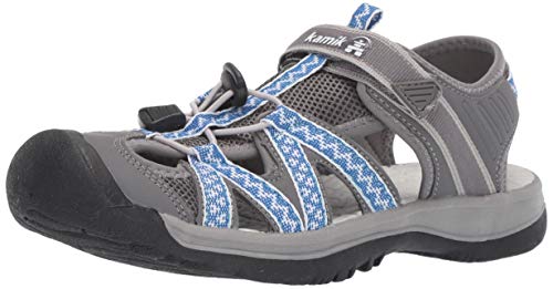 Kamik Damen Islander2 Geschlossene Sandalen, Grau (Grey Gry), 38 EU von Kamik