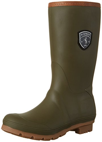 Kamik Damen JENNIFERM Gummistiefel, Grün (Olive/Gum-Olive/Crepe), 43 EU von Kamik