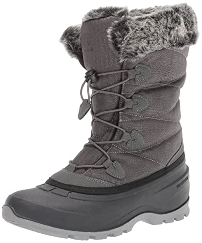 Kamik Damen Momentum 3 Schneestiefel, Dunkelgrau, 37 EU von Kamik