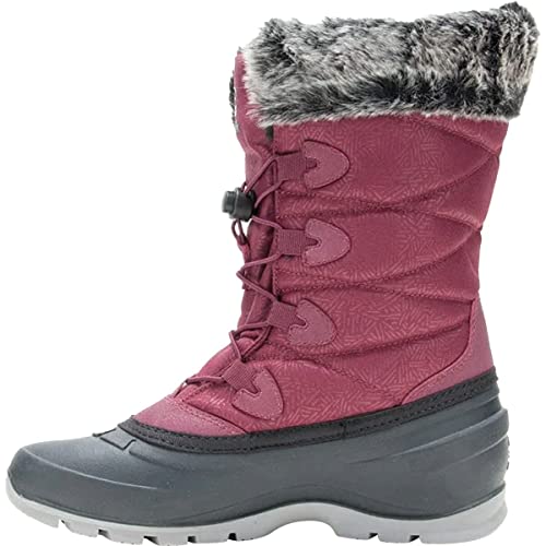 Kamik W Momentum 3 Rot - Komfortabler wasserdichter Damen Winterstiefel, Größe EU 39 - Farbe Burgundy von Kamik