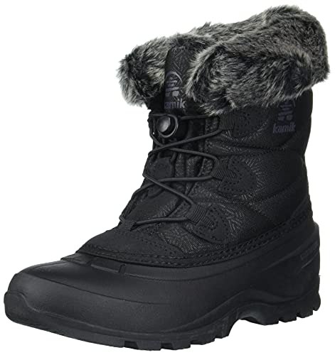 Kamik Damen Momentum L2 Schneestiefel, schwarz, 39 EU von Kamik