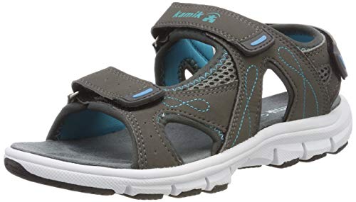 Kamik Damen Playa2 Riemchensandalen, Grau (Charcoal CHA) von Kamik