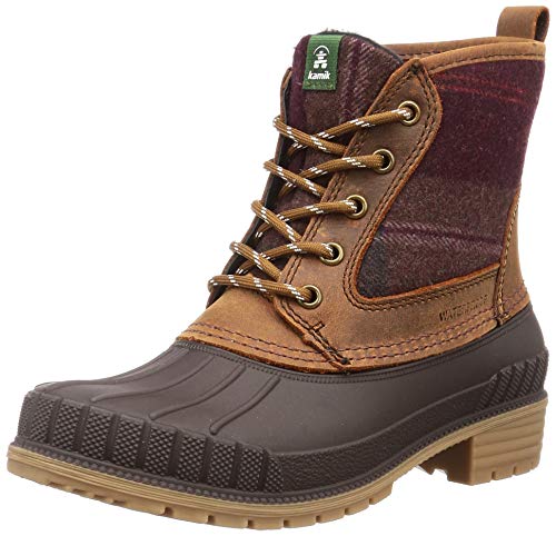 Kamik Damen SIENNAMID Stiefeletten, Braun (Dark Brown DBR) von Kamik