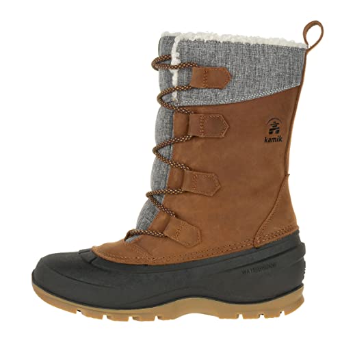 Kamik Damen SNOWGEM Schneestiefel, Braun (Cognac CGN), 37 EU von Kamik