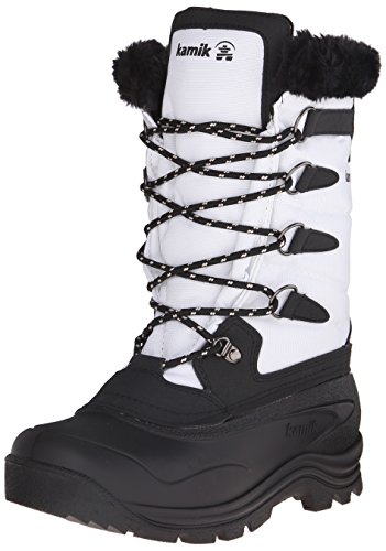 Kamik Damen Shellback Isolierte Winterstiefel, Weiss/opulenter Garten, 40 EU von Kamik