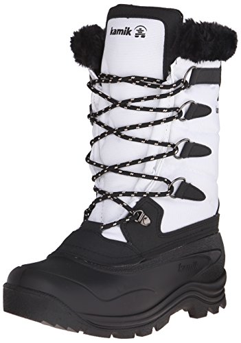 Kamik Damen Shellback Schneestiefel, Weiss/opulenter Garten, 39 EU von Kamik