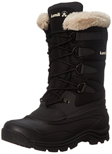 Kamik Damen Shellback Schneestiefel, Schwarz, 40 EU von Kamik