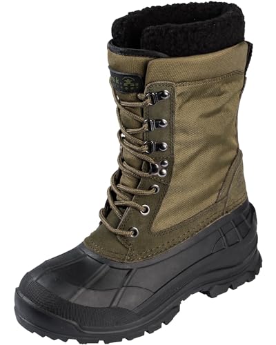 Kamik Damen Thermostiefel Forest2 mit Innenschuh Dunkeloliv 38 von Kamik