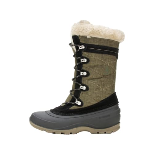 Kamik Damen Snovalley 4 Schneestiefel, Dark Olive, 40 EU von Kamik