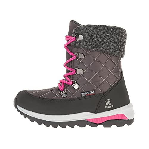 Kamik Gemini Kids Größe 31 charcoal, fuchsia von Kamik