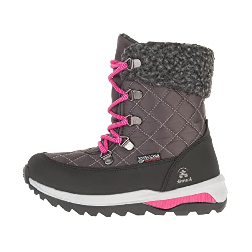 Kamik Gemini Kids Größe 37 charcoal, fuchsia von Kamik