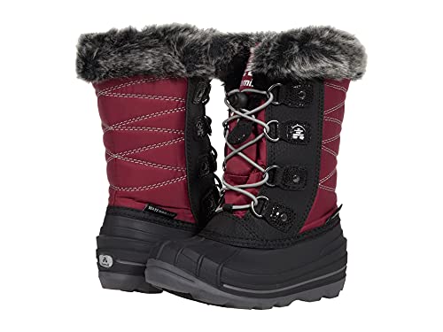 Kamik Girls Frostylake Rot - Thinsulate™ Wasserdichter isolierter Mädchen Thinsulate™ Winterstiefel, Größe EU 39 - Farbe von Kamik