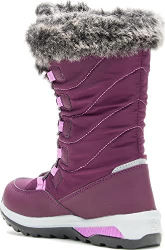 Kamik Girls Prairie Lila - wasserdichte modische Mädchen Winterstiefel, Größe EU 38 - Farbe Grape von Kamik