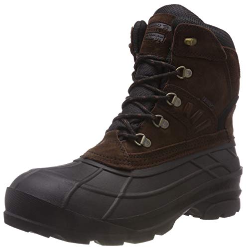 Kamik Herren FARGOWIDE Schneestiefel, Braun (Dark Brown-Brun Fonce), 41 EU von Kamik