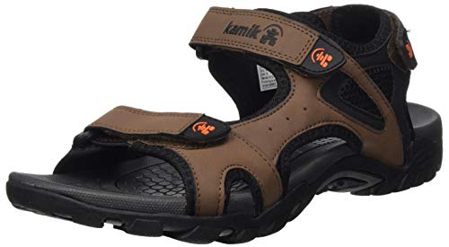 Kamik Herren Milos Riemchensandalen, Braun (Brown BRN), 42 EU von Kamik