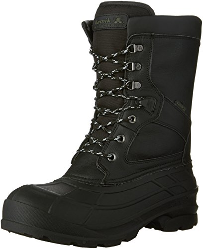 Kamik Herren NATIONPROW Schneestiefel, Schwarz, 41 EU von Kamik