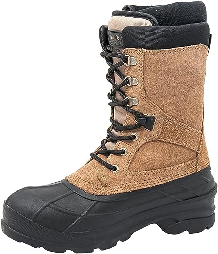 Kamik Herren Nationplus Stiefel, Braun (hautfarben), 45.5 EU von Kamik