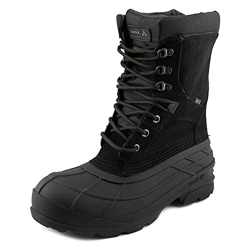 Kamik Herren Nationplus Stiefel, Schwarz (schwarz), 44 EU von Kamik